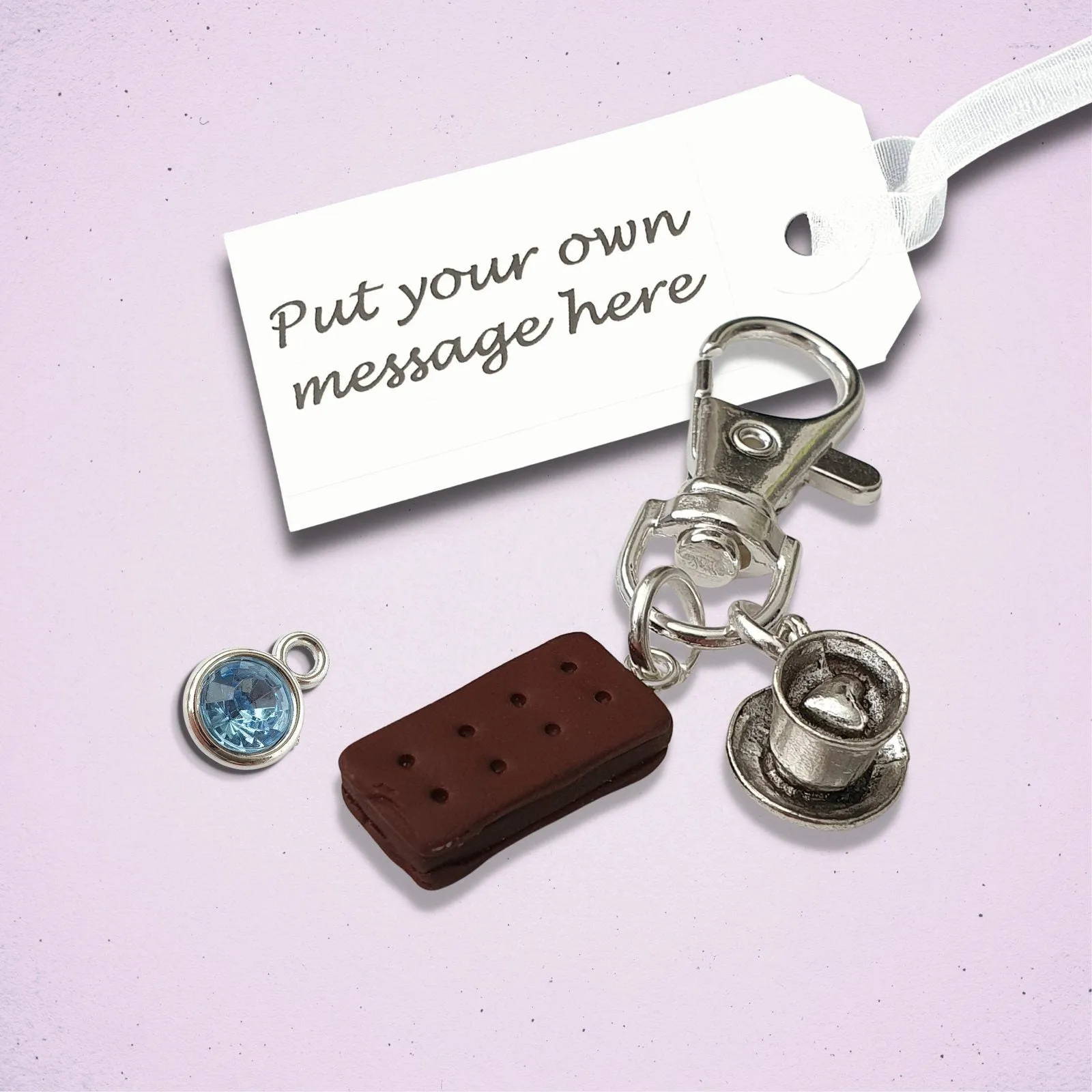 Tea cup and Biscuit Bag Clip