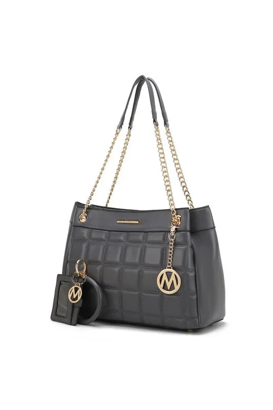 TEEK - MKF Collection Mabel Quilted Shoulder Bag
