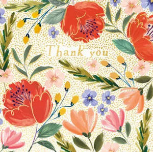 Thank You Pack - Poppies
