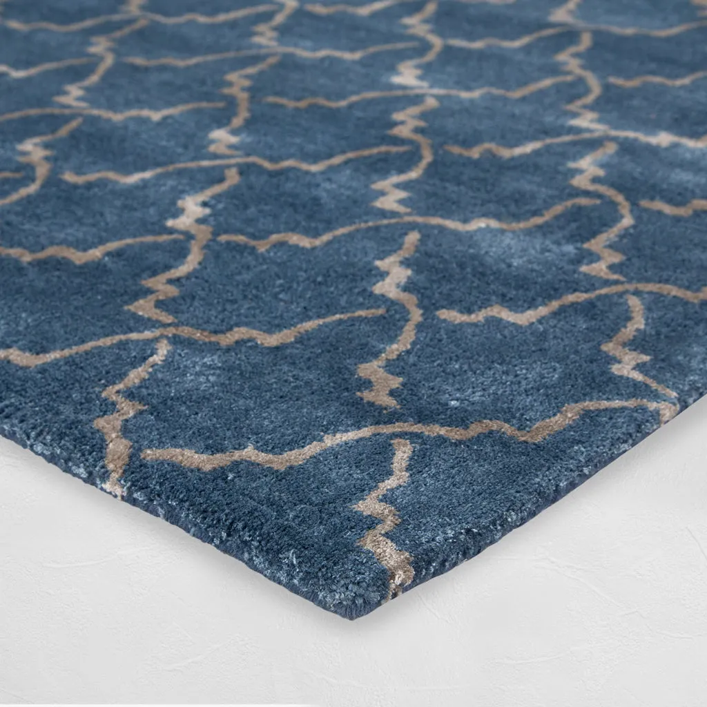 The Moroccan Tulip Tufted Wool Rug