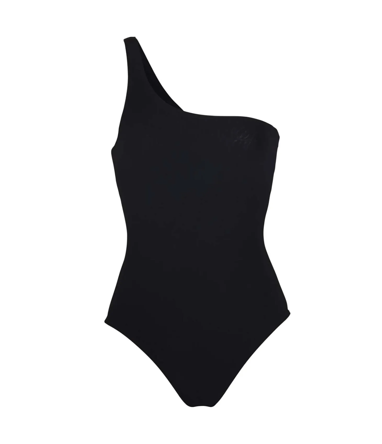The One Shoulder One Piece in Black