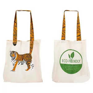 Tiger Tail Eco-Friendly Canvas 16 Inch Bag