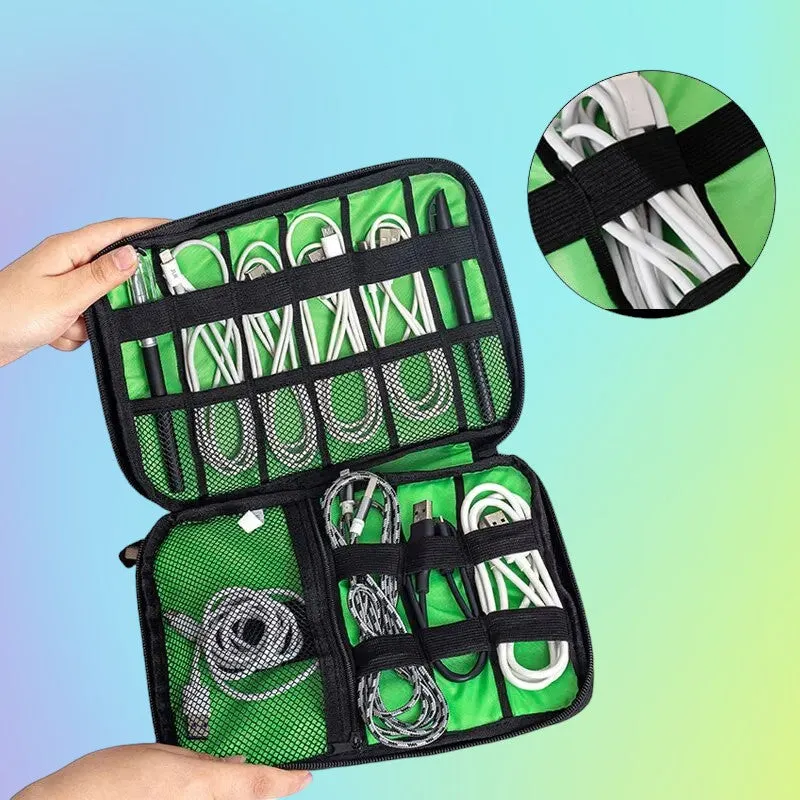 Waterproof Cable / Hard Drive versatile Organizing Storage Bag