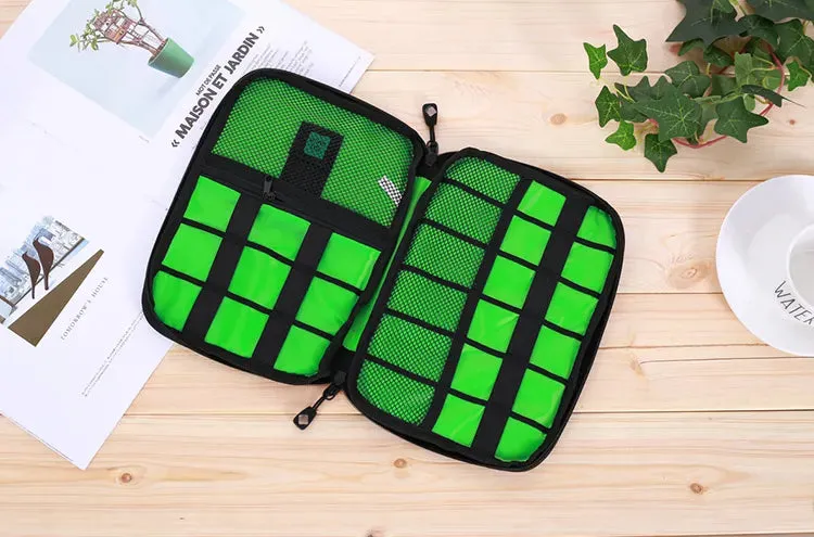 Waterproof Cable / Hard Drive versatile Organizing Storage Bag