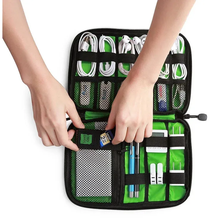 Waterproof Cable / Hard Drive versatile Organizing Storage Bag
