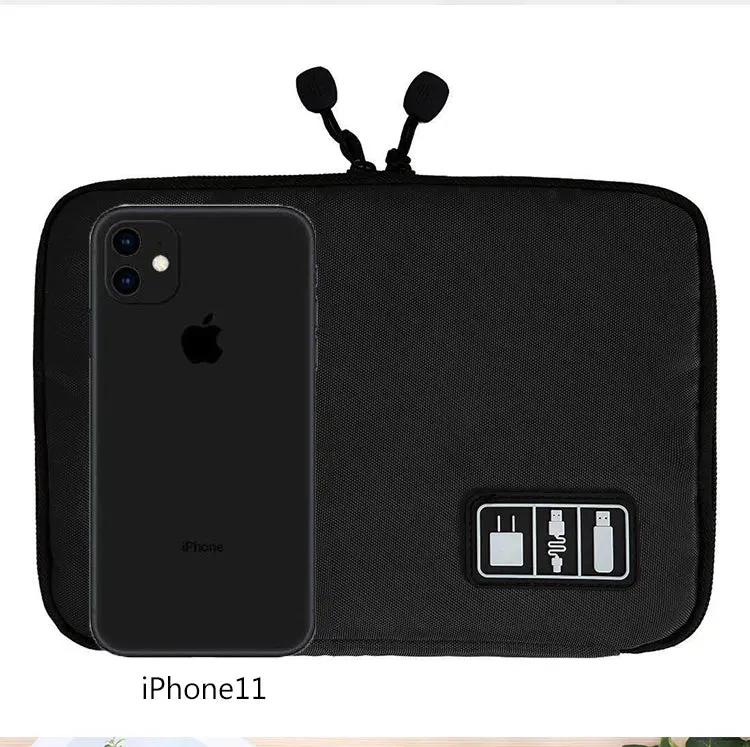 Waterproof Cable / Hard Drive versatile Organizing Storage Bag