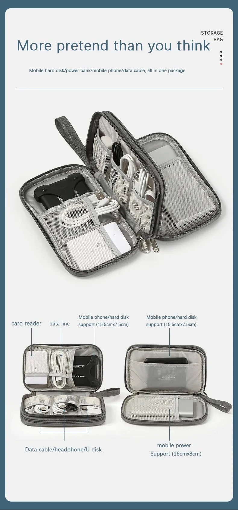 Waterproof Travel Organizer Bag